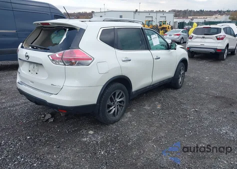 2015 Nissan Rogue Sl z USA, uszkodzony, nr VIN 5N1AT2MV7FC858470
